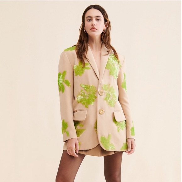 NWT Anthropologie Dhruv Kapoor oversized blazer. Size smalll. - Picture 9 of 11